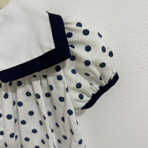 Vintage Good Lad Polka Dot Bubble Romper 12 months - Picture 7 of 7